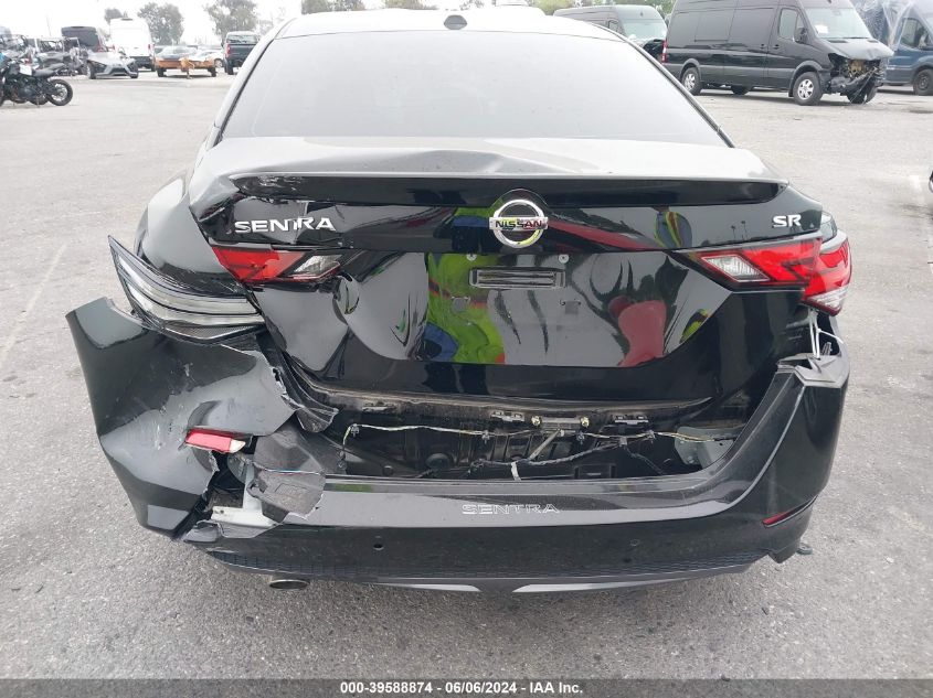 2022 Nissan Sentra Sr Xtronic Cvt VIN: 3N1AB8DV7NY319737 Lot: 39588874