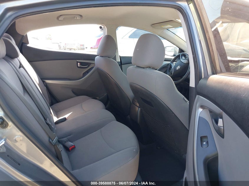 2014 Hyundai Elantra Se VIN: 5NPDH4AE1EH517510 Lot: 39588875