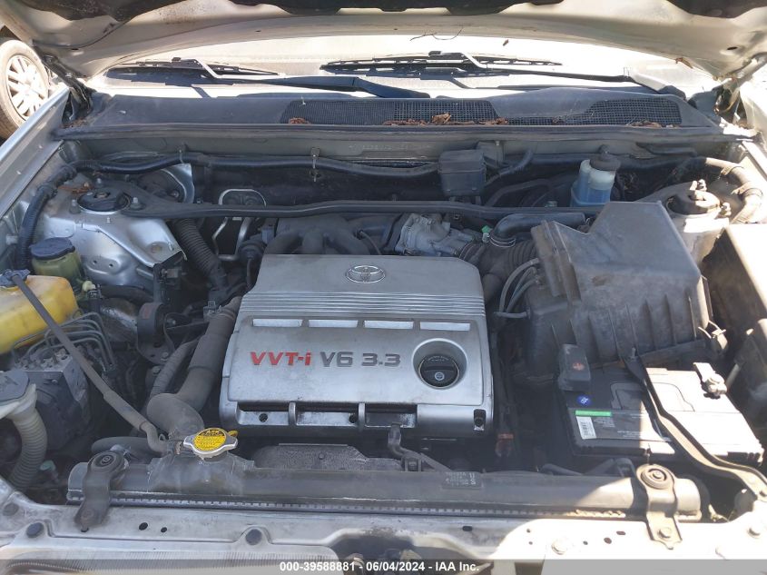 2004 Toyota Highlander V6 VIN: JTEDP21A040037129 Lot: 39588881