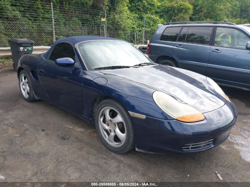 2001 Porsche Boxster VIN: WP0CA29811U622535 Lot: 39588885