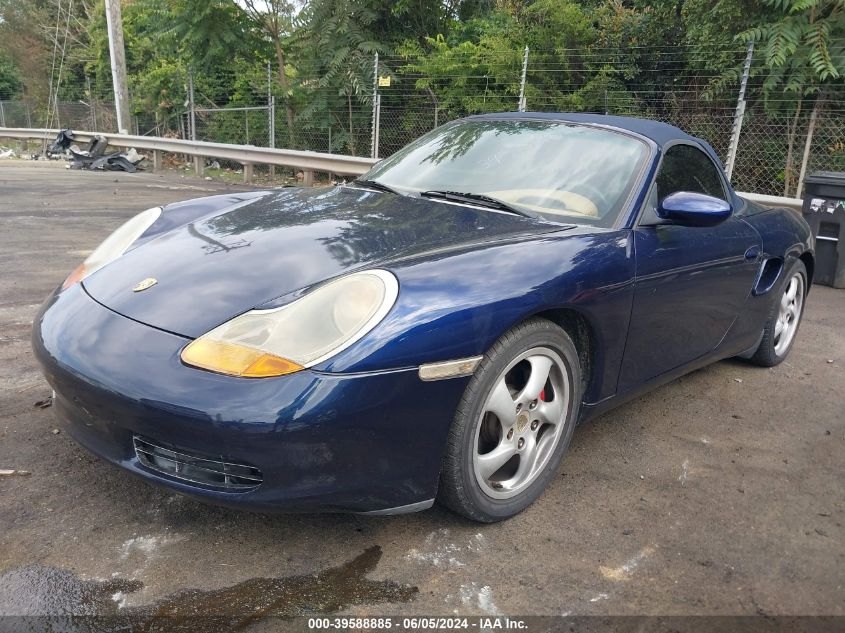 2001 Porsche Boxster VIN: WP0CA29811U622535 Lot: 39588885