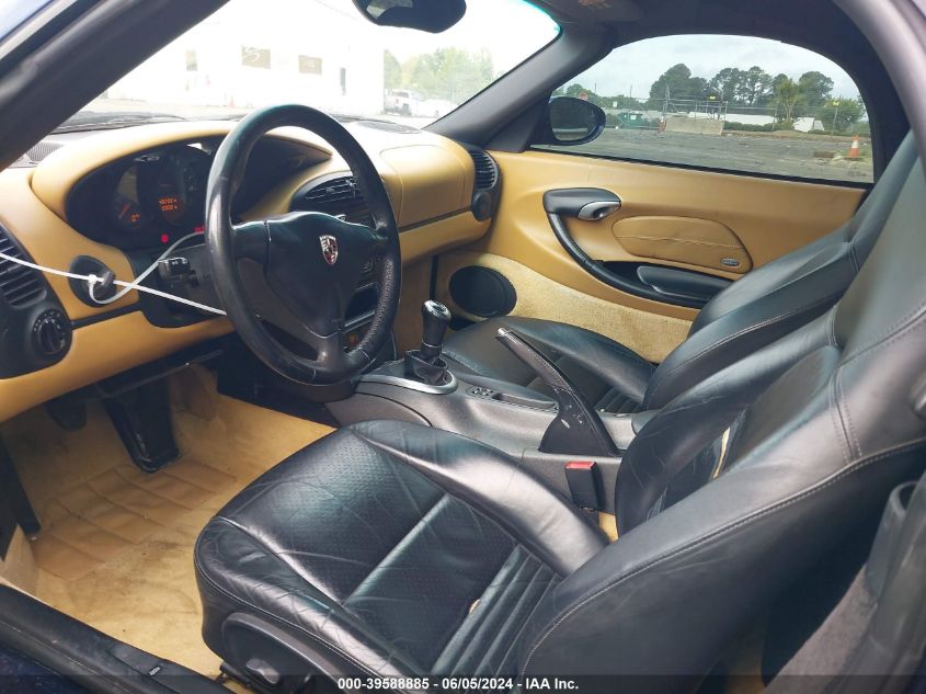 2001 Porsche Boxster VIN: WP0CA29811U622535 Lot: 39588885