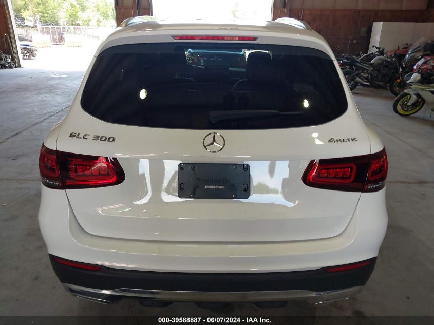 2022 Mercedes-Benz Glc 300 4Matic Suv VIN: W1N0G8EB0NV381534 Lot: 39588887