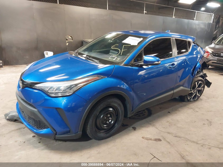 2020 Toyota C-Hr Xle VIN: NMTKHMBX7LR115441 Lot: 39588894