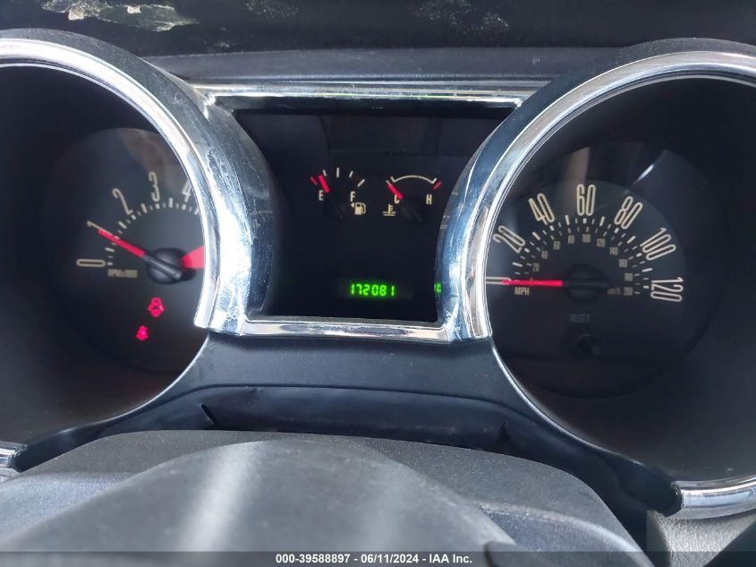 2008 Ford Mustang V6 Deluxe/V6 Premium VIN: 1ZVHT80N785116747 Lot: 39588897