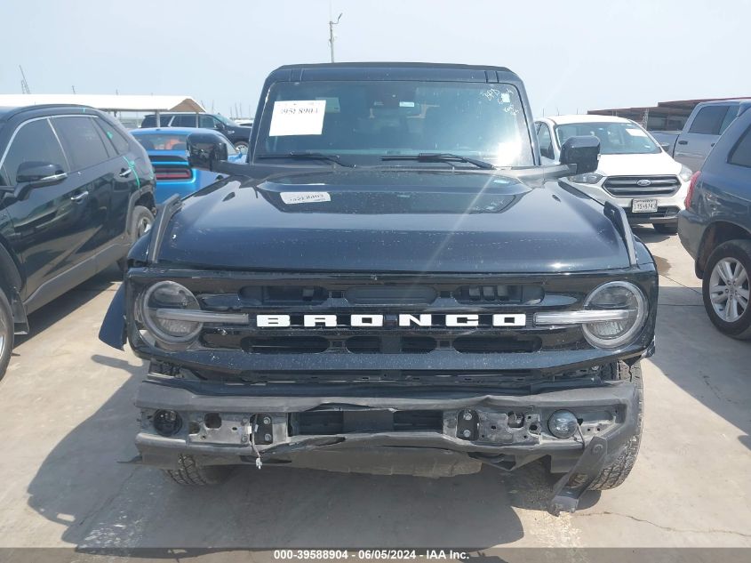 2022 Ford Bronco Outer Banks VIN: 1FMEE5BP2NLB44777 Lot: 39588904