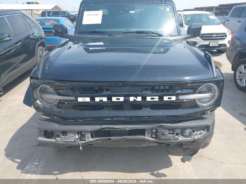 2022 Ford Bronco Outer Banks VIN: 1FMEE5BP2NLB44777 Lot: 39588904