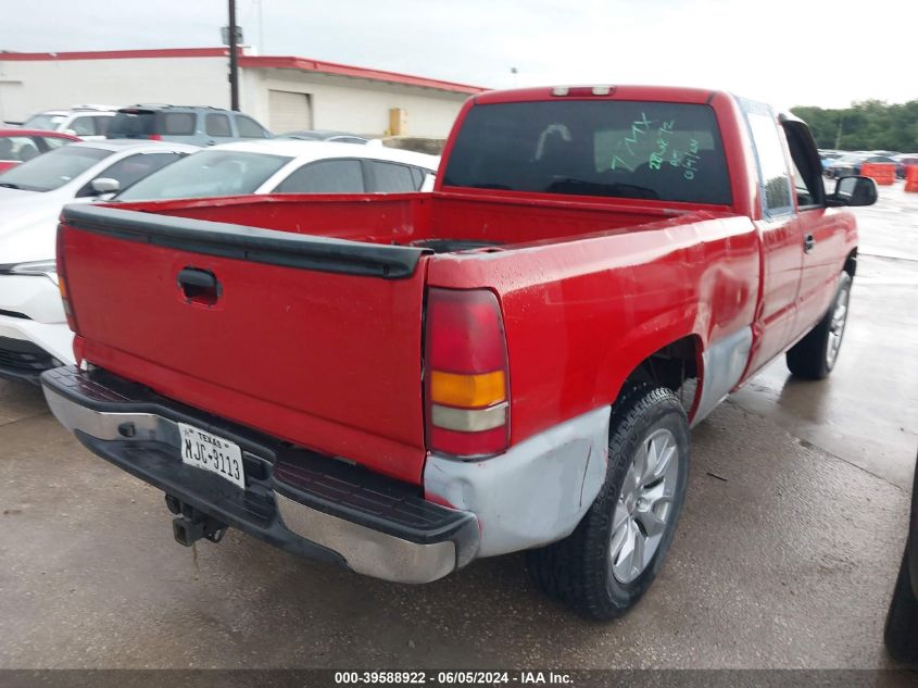 2000 Chevrolet Silverado 1500 Ls VIN: 2GCEC19T9Y1276872 Lot: 39588922