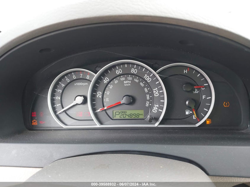 2009 Kia Sorento Lx VIN: KNDJD735395866123 Lot: 39588932