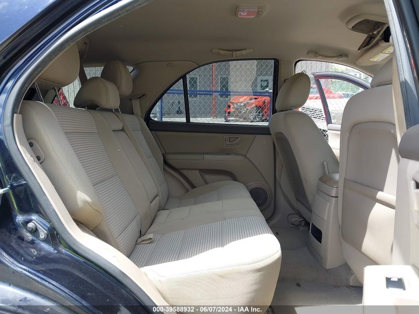 2009 Kia Sorento Lx VIN: KNDJD735395866123 Lot: 39588932