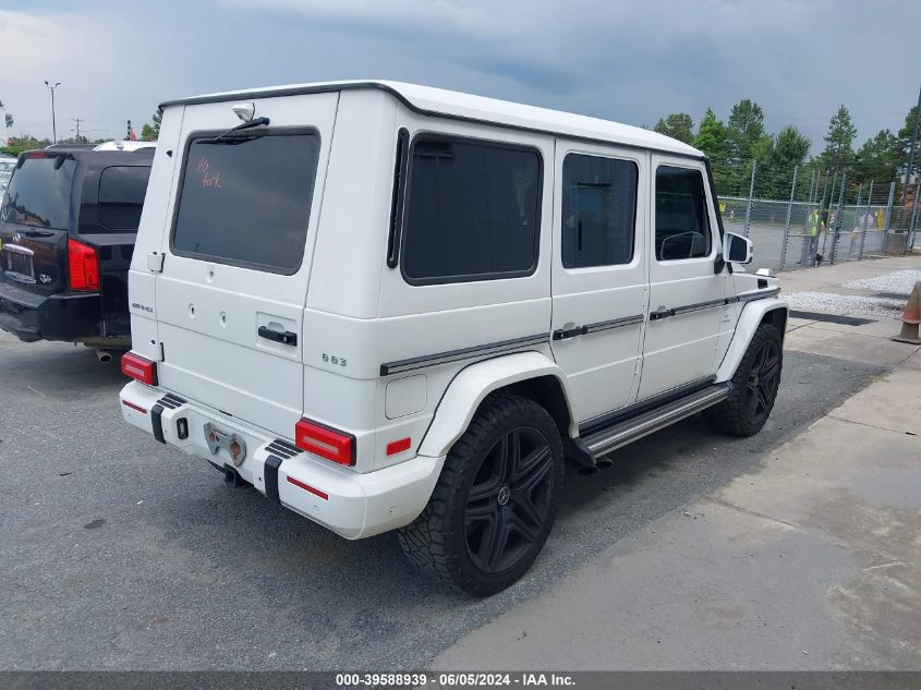 2017 Mercedes-Benz G-Class Amg G 63 VIN: WDCYC7DF7HX265321 Lot: 39588939