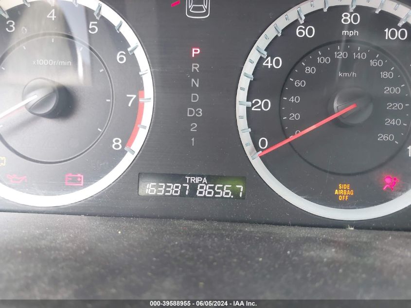 2010 Honda Accord 2.4 Lx VIN: 1HGCP2F35AA194110 Lot: 39588955