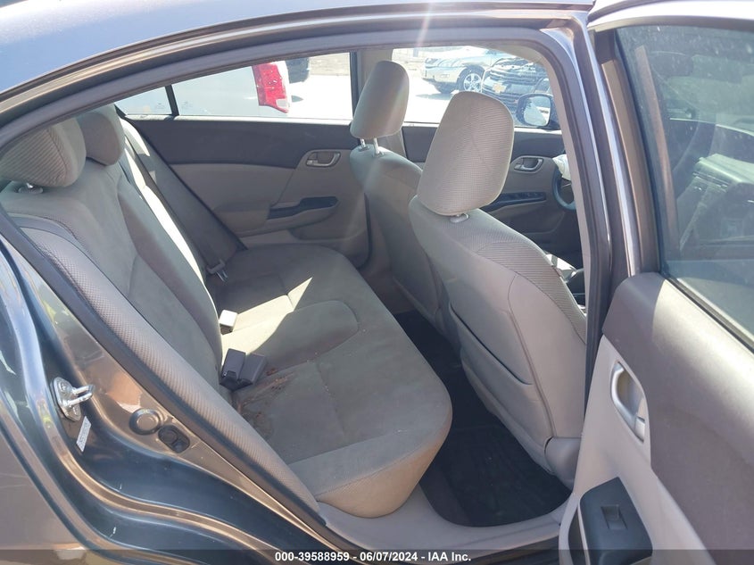 2012 Honda Civic Lx VIN: 2HGFB2F55CH327434 Lot: 39588959