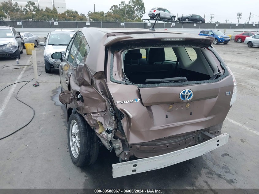 2017 Toyota Prius V Two VIN: JTDZN3EU2HJ058719 Lot: 39588967