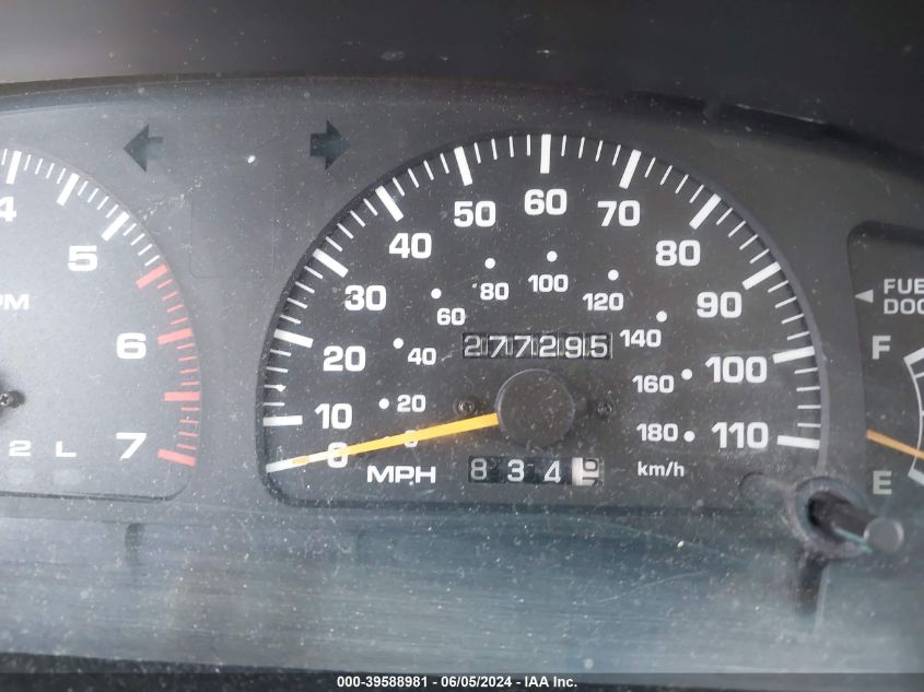 1998 Toyota 4Runner Sr5 V6 VIN: JT3GN86R8W0061212 Lot: 39588981