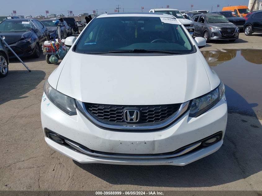 2013 Honda Civic Ex-L VIN: 19XFB2F97DE214518 Lot: 39588999