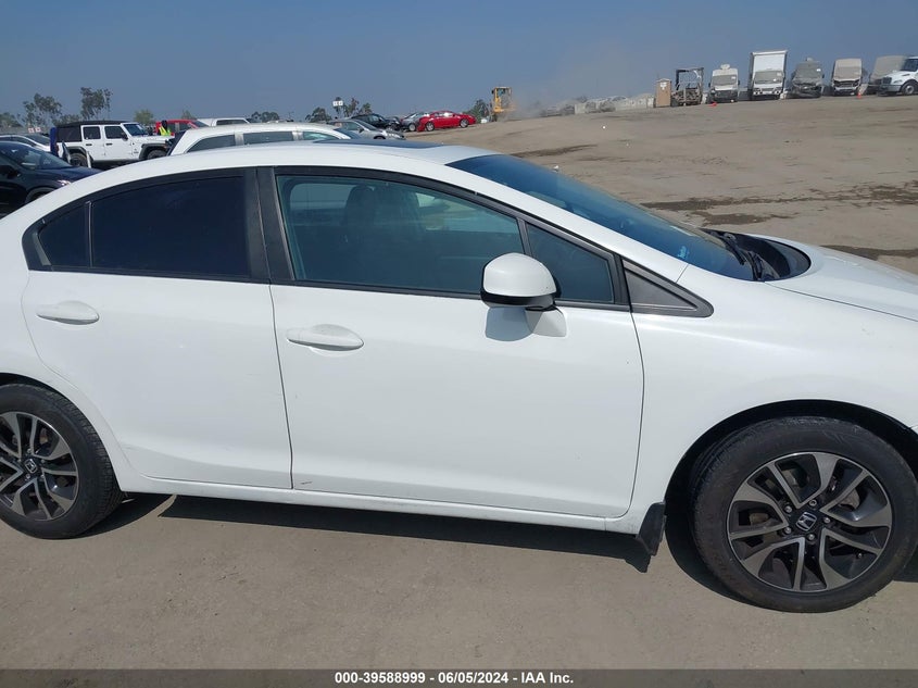 2013 Honda Civic Ex-L VIN: 19XFB2F97DE214518 Lot: 39588999