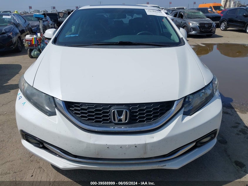 2013 Honda Civic Ex-L VIN: 19XFB2F97DE214518 Lot: 39588999