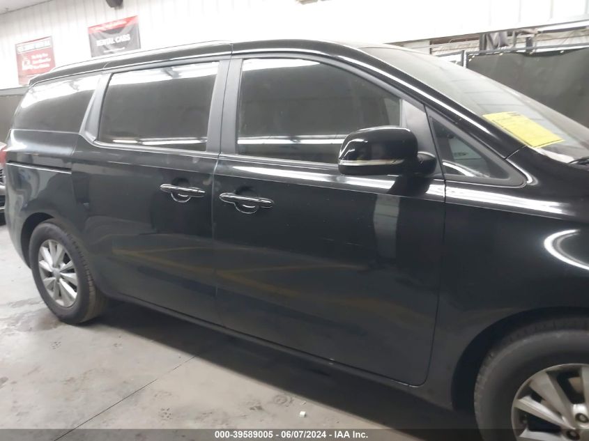 2016 Kia Sedona Lx VIN: KNDMB5C12G6178450 Lot: 39589005