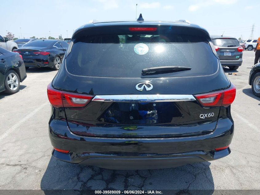 2019 Infiniti Qx60 Luxe VIN: 5N1DL0MN8KC549506 Lot: 39589009