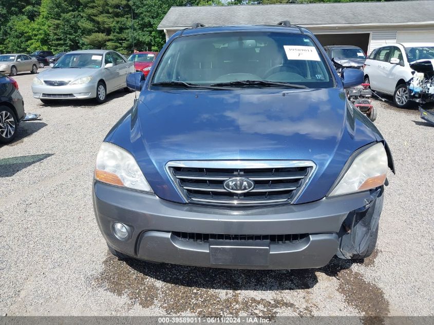 2008 Kia Sorento Ex VIN: KNDJC736385779381 Lot: 39589011