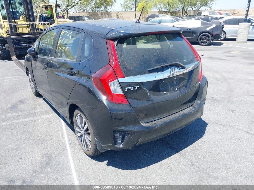 2016 Honda Fit Ex VIN: JHMGK5H7XGX026872 Lot: 39589019