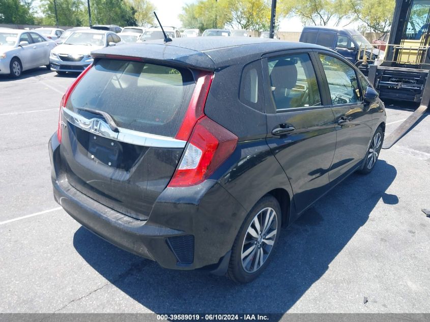 2016 Honda Fit Ex VIN: JHMGK5H7XGX026872 Lot: 39589019