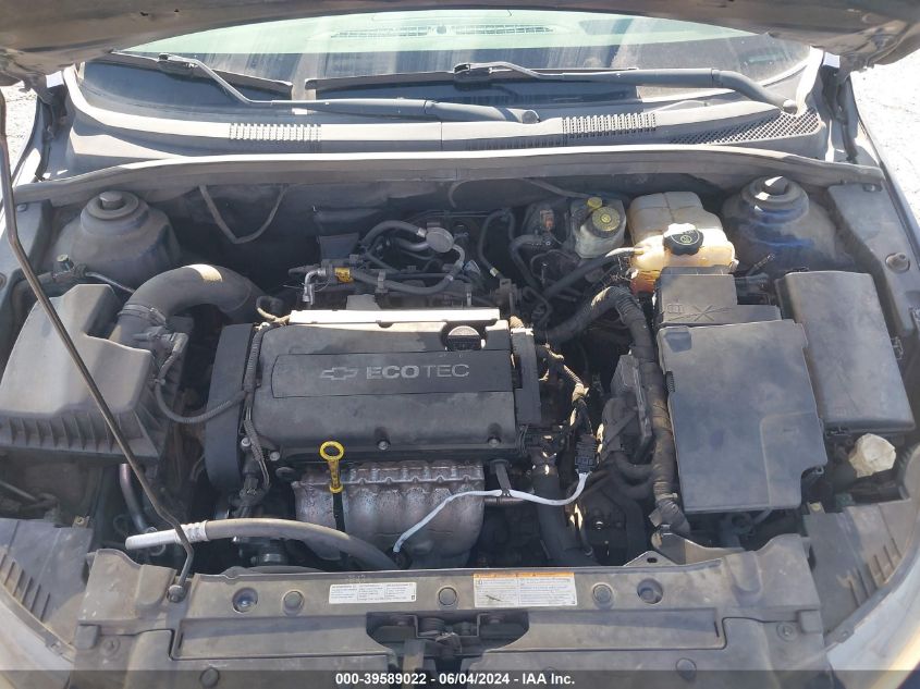 2011 Chevrolet Cruze Ls VIN: 1G1PC5SH8B7252507 Lot: 39589022