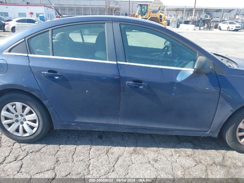 2011 Chevrolet Cruze Ls VIN: 1G1PC5SH8B7252507 Lot: 39589022