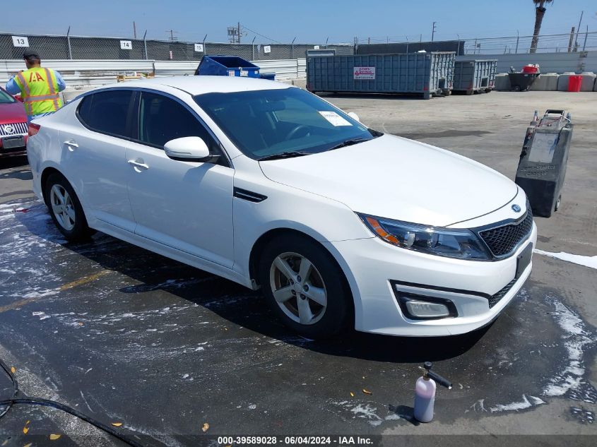 2015 Kia Optima Lx VIN: KNAGM4A78F5611697 Lot: 39589028