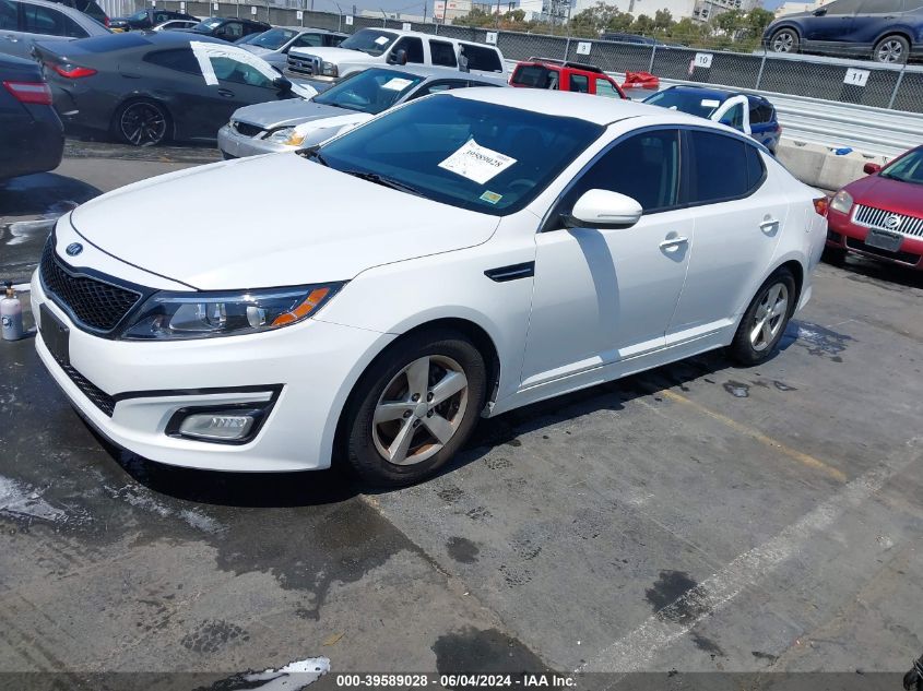 2015 KIA OPTIMA LX - KNAGM4A78F5611697