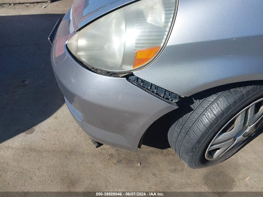 2007 Honda Fit VIN: JHMGD37467S021669 Lot: 39589046