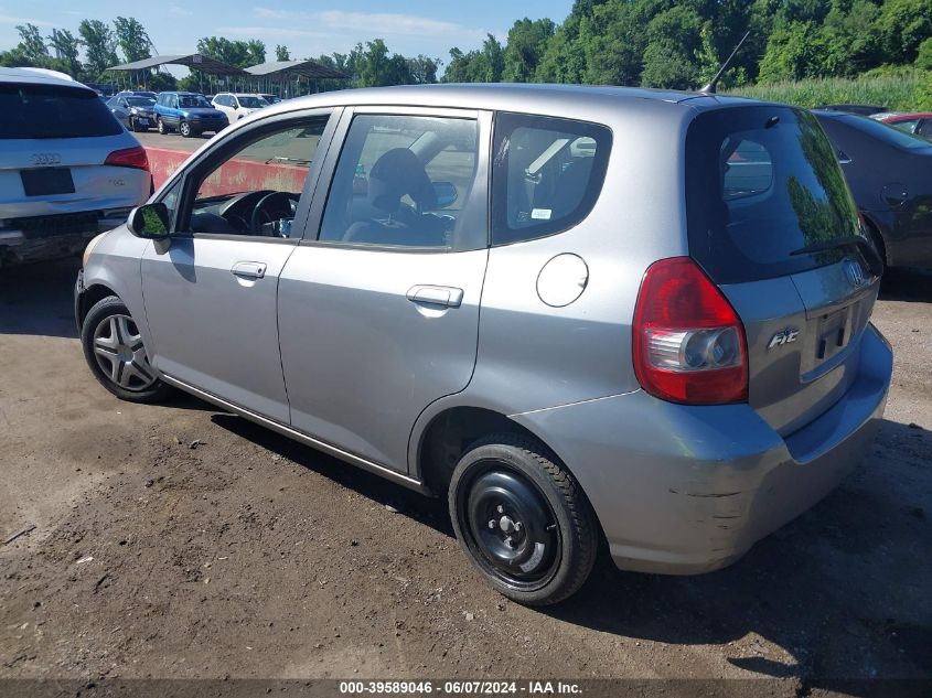 JHMGD37467S021669 | 2007 HONDA FIT