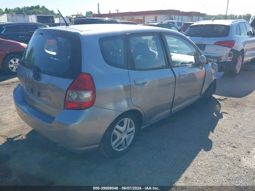 JHMGD37467S021669 | 2007 HONDA FIT