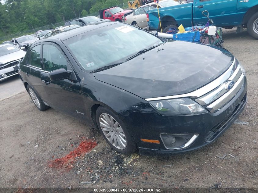 2012 Ford Fusion Hybrid VIN: 3FADP0L37CR153956 Lot: 39589047