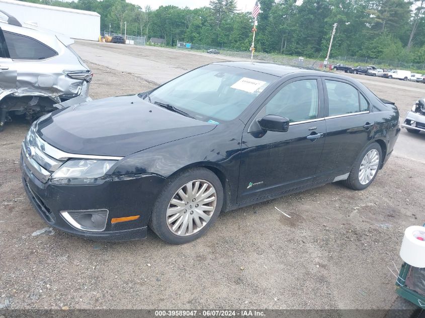 2012 Ford Fusion Hybrid VIN: 3FADP0L37CR153956 Lot: 39589047