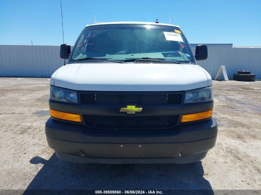 2020 Chevrolet Express Cargo Rwd 2500 Extended Wheelbase Wt VIN: 1GCWGBFG0L1154759 Lot: 39589060