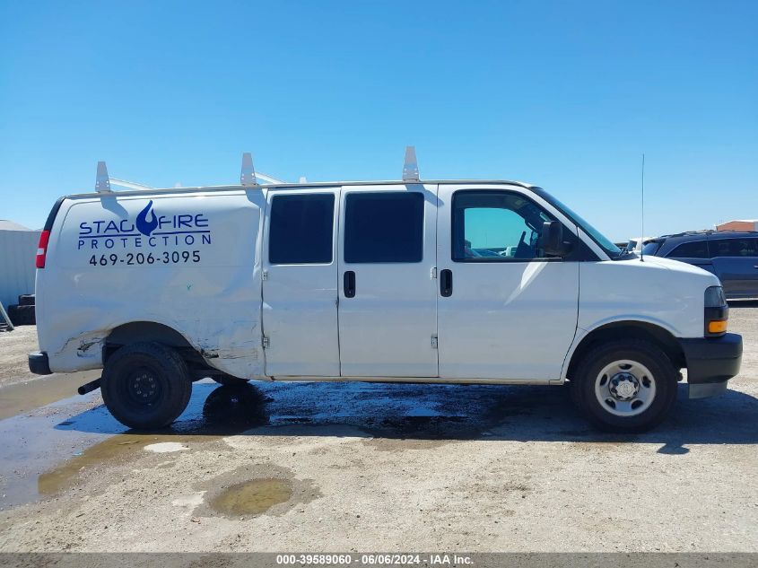 2020 Chevrolet Express Cargo Rwd 2500 Extended Wheelbase Wt VIN: 1GCWGBFG0L1154759 Lot: 39589060