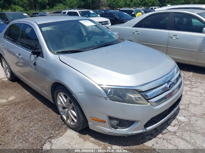 2012 Ford Fusion Sel VIN: 3FAHP0JA1CR152529 Lot: 39589061