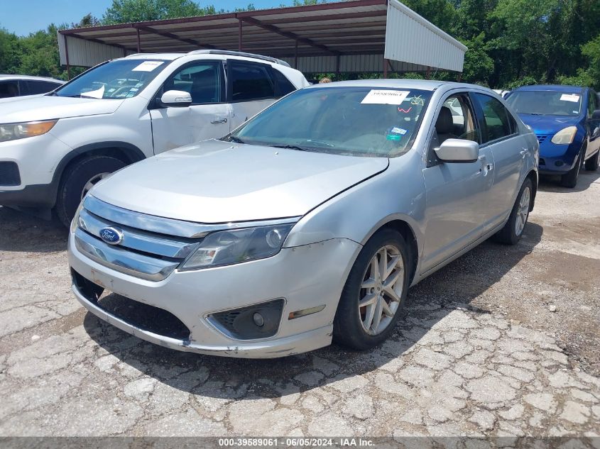 2012 Ford Fusion Sel VIN: 3FAHP0JA1CR152529 Lot: 39589061