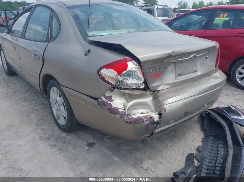 2007 Ford Taurus Se VIN: 1FAFP53U47A141911 Lot: 39589094