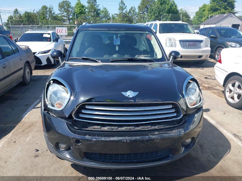 2012 Mini Cooper Countryman VIN: WMWZB3C51CWM29690 Lot: 39589100