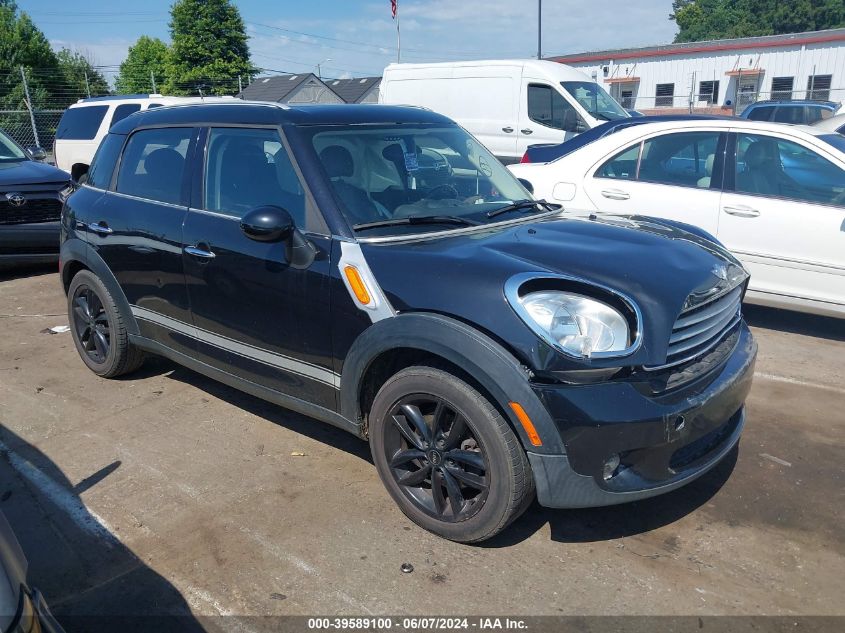 2012 Mini Cooper Countryman VIN: WMWZB3C51CWM29690 Lot: 39589100