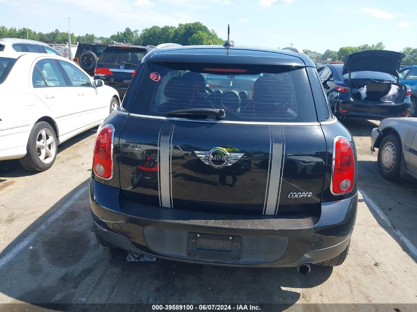 2012 Mini Cooper Countryman VIN: WMWZB3C51CWM29690 Lot: 39589100