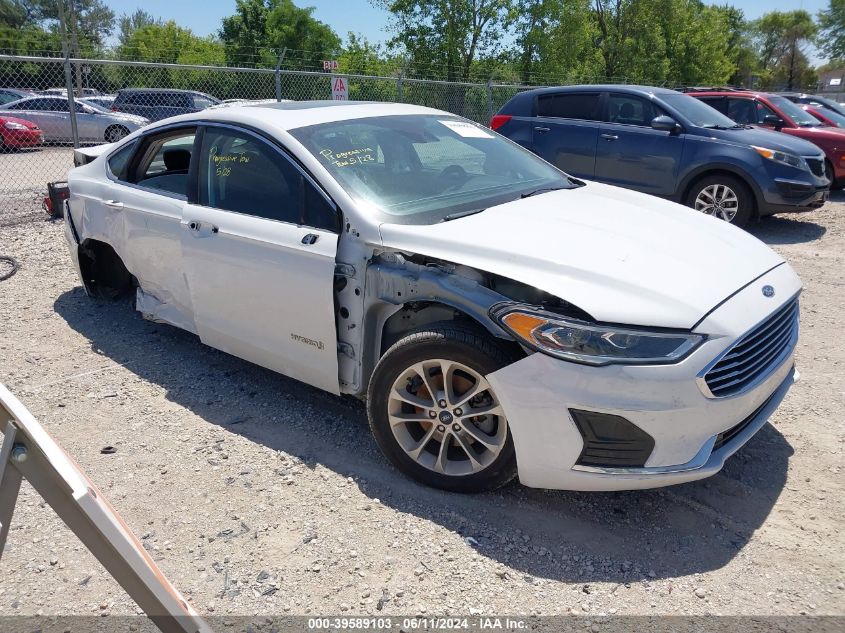 3FA6P0MU8KR110077 2019 FORD FUSION - Image 1