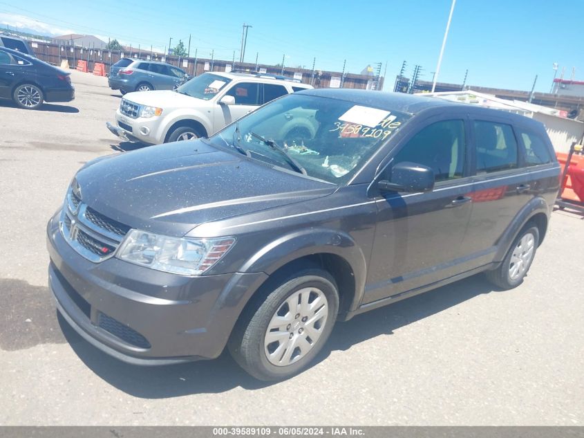 2014 Dodge Journey American Value Pkg VIN: 3C4PDCAB8ET277445 Lot: 39589109