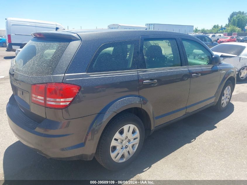 2014 Dodge Journey American Value Pkg VIN: 3C4PDCAB8ET277445 Lot: 39589109