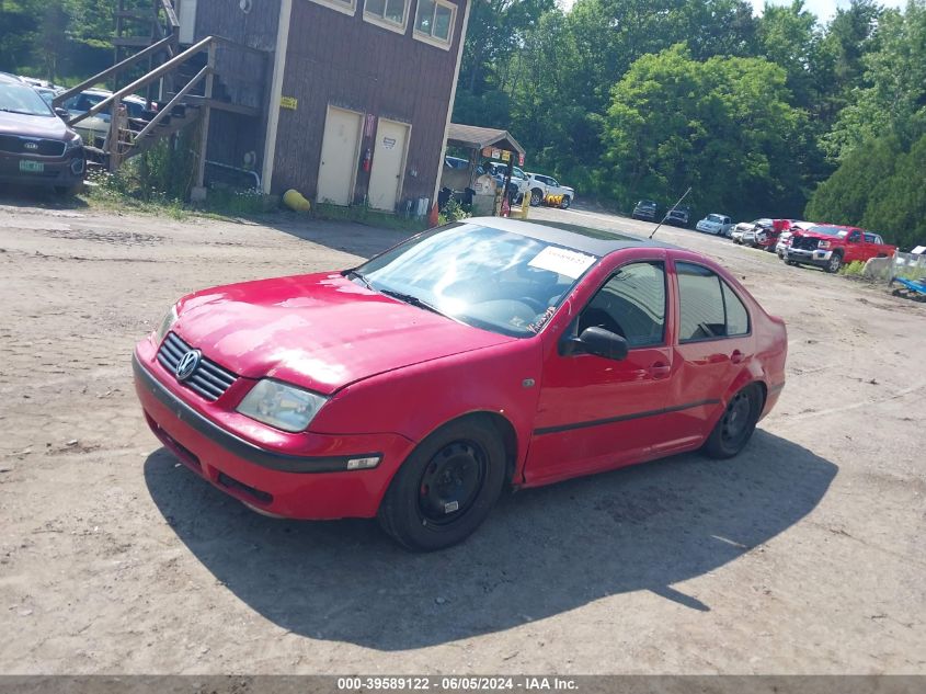 2002 Volkswagen Jetta Gls 1.8L VIN: 3VWSE69MX2M185738 Lot: 39589122