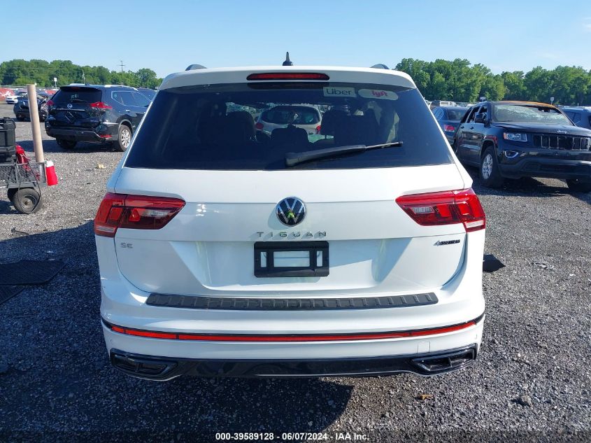 2024 Volkswagen Tiguan 2.0T Se R-Line Black VIN: 3VV8B7AX5RM073667 Lot: 39589128