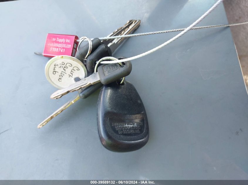 1999 Chevrolet Suburban 1500 Lt VIN: 3GNEC16R4XG160002 Lot: 39589132